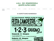 Tablet Screenshot of gruppoalpinicaddo.com
